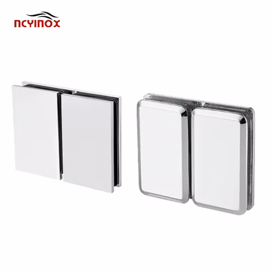 Accesorios de hardware para cuarto de ducha montado en la pared de acero inoxidable con clip para baño